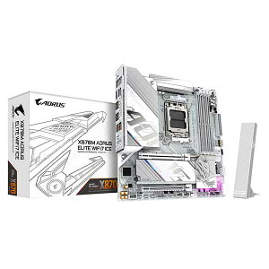 GIGABYTE X870M AORUS ELITE WIFI7 ICE Micro-ATX }U[{[h zCgbX870M A ELITE WF7 ICE