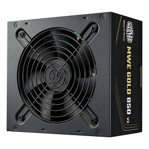 Cooler Master MWE Gold 850 V3 ATX 3.1 Non-Modular PC�d�����j�b�g 850W �u���b�N�bMPE-8506-ACAG-BJP
