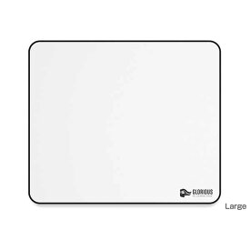 Glorious Stiich Cloth Mousepad(White) Large ゲーミングマウスパッド ホワイト｜GW-L