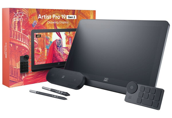 XP-PEN Artist Pro 19(Gen2) 替え芯セット付属 18.4型 4Kディスプレイ 液晶タブレット｜ARTPP180UH_JP2