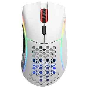 Glorious Model D Minus Wireless - Matte White �L���E�������Ή��̃Q�[�~���O�}�E�X �z���C�g�bGLO-MS-DMW-MW