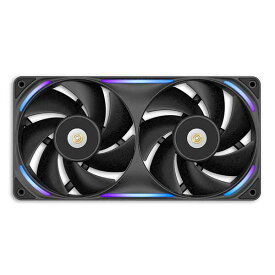 NZXT F240X RGB Black PCケースファン 240mm シングルフレームファン ブラック｜RF-U24PN-B1