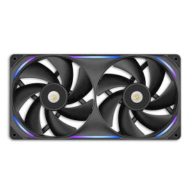 NZXT F280X RGB Black PCケースファン 280mm シングルフレームファン ブラック｜RF-U28PN-B1