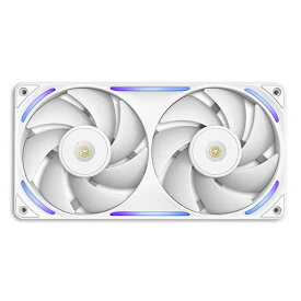 NZXT F280X RGB White PCケースファン 280mm シングルフレームファン ホワイト｜RF-U28PN-W1