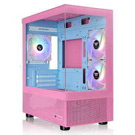 Thermaltake View 170 TG ARGB Bubble Pink ミニタワー型PCケース バブルピンク｜CA-1Z4-00MAWN-01