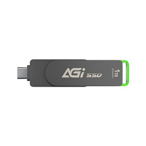 y10%|CgEvGg[zAGI ED138 Pro Portable ex-SSD e1TB Type-C / A 500/550 MB/s for TV RecordingbAGI1T0G33ED138P-CB