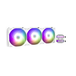 ZALMAN ALPHA2 SE A36 White 360mm�T�C�Y ARGB�Ή� �ȈՐ��� CPU�N�[���[ �z���C�g�bALPHA2 SE A36 White