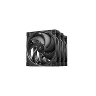 Deepcool FD12 V2 3IN1 セミ・インテグラルブレード構造採用 ケースファン 120mm 3基｜R-FD12V2-BKNPN3-G