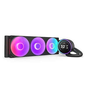 NZXT Kraken Elite 360 RGB v2 Black �����̌^CPU�N�[���[ �u���b�N�bRL-KR36E-B2