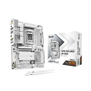 ASRock X870E Challenger WiFi White ATX �}�U�[�{�[�h �z���C�g�bX870E Challenger WiFi White