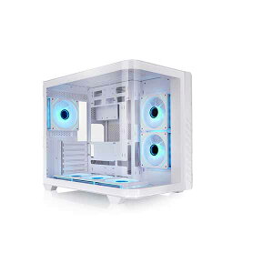 Thermaltake Vision 330 CR ARGB Snow �~�h���^���[�^PC�P�[�X �z���C�g�bCA-11V-00M6WN-00