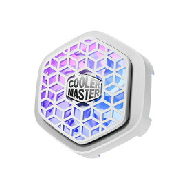 Cooler Master Flex-Kit : VRM Fan White モジュール 白 MasterLiquid Atmos II 水冷 クーラー 対応 着脱式 磁力マウント｜RL-LCFK-FVRM-RW
