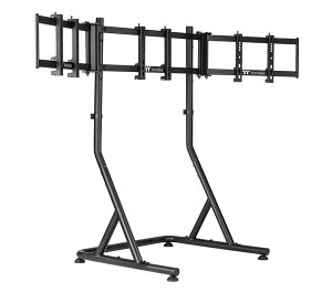 Thermaltake Triple Racing Monitor Stand/Steel/Black �X�`�[�����X�^���h �u���b�N�bGEA-RMS-TMSBLK-01