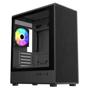 Cooler Master Elite 350 Micro-ATX PC�P�[�X �u���b�N�bE350-KGNN-S00