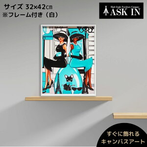 �y���Y�z�L�����o�X�A�[�g �A�[�g�p�l�� 32x42cm �A�[�g �u�����h �I�}�[�W�� �u���[ �t�@�b�V���� ������� ���_�� �|�X�^�[ ���������� ���킢�� �T���� �o�[ �v���[���g ���� �G �C���e���A