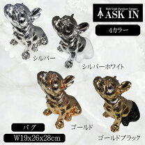 楽天市場】オブジェ パグの通販