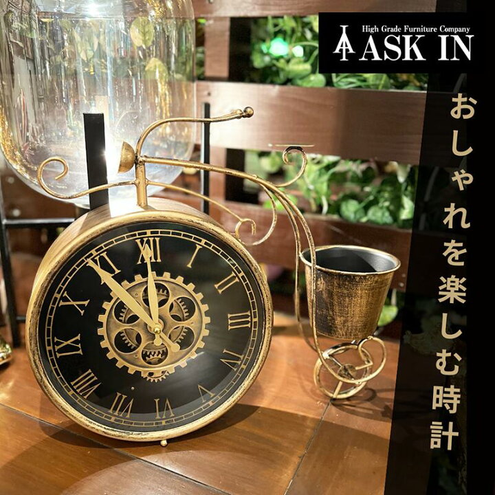 楽天市場】置き時計 置時計 時計 アンティーク おしゃれ カフェ 