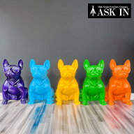 【全22色】フレンチブルドッグ 新色 オブジェ ブルドッグ 犬 いぬ インテリア インテリア小物 置物 イン…