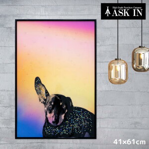 �N���X�^���A�[�g ���� 41x61cm �~�j�`���A�s���V���[ �� �h�b�O ���� �� �A�[�g�p�l�� ������� ���_�� ���� �S�[�W���X �I�t�B�X �T���� �J�t�F �X�� ���e�@ �o�[ ���X�g���� �J�Əj�� �V�z