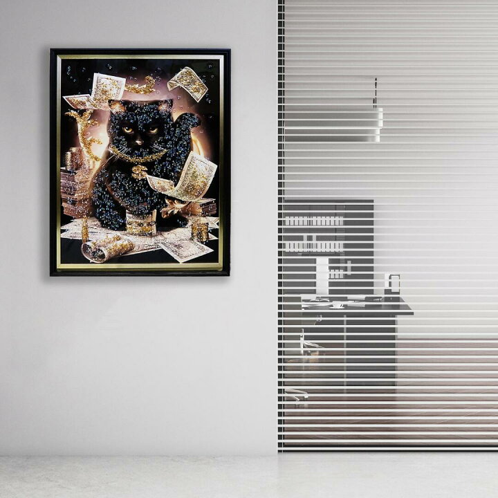 楽天市場】クリスタルアート ビリオネア339 アートパネル 43x53cm 