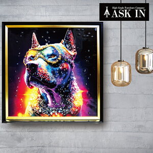 �N���X�^���A�[�g 41x41cm �A�����J���E�s�b�g�E�u���E�e���A �� �h�b�O �A�[�g�p�l�� ������� �L���L�� �I�t�B�X �T���� �J�t�F �X�� ���e�@ �o�[ ���X�g���� �J�Əj�� �V�z�j�� ���� �J���t