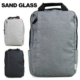 【10%OFF】 リュック メンズ ビジネス バックパック ビジネスバッグ SANDGLASS サンドグラス A4 縦型 スクエア ノートPC対応 メンズバッグ バッグ リュックサック ブランド プレゼント 鞄 かばん カバン 3G75