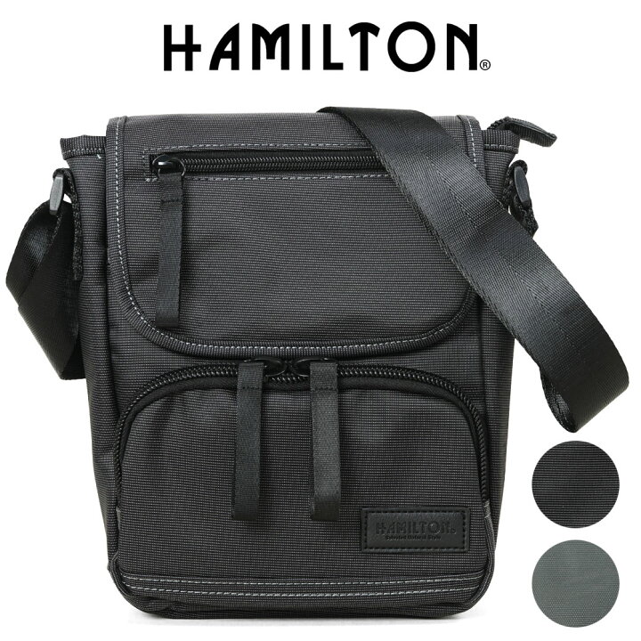 楽天市場 限定クーポン発行中 ショルダーバッグ メンズ ブランド Hamilton ハミルトン ドビーナイロンショルダー 斜めがけ バッグ 縦型 軽量 メンズ バッグ 337 海外旅行バッグ Nylon アスカショップ ビジネス 鞄 財布