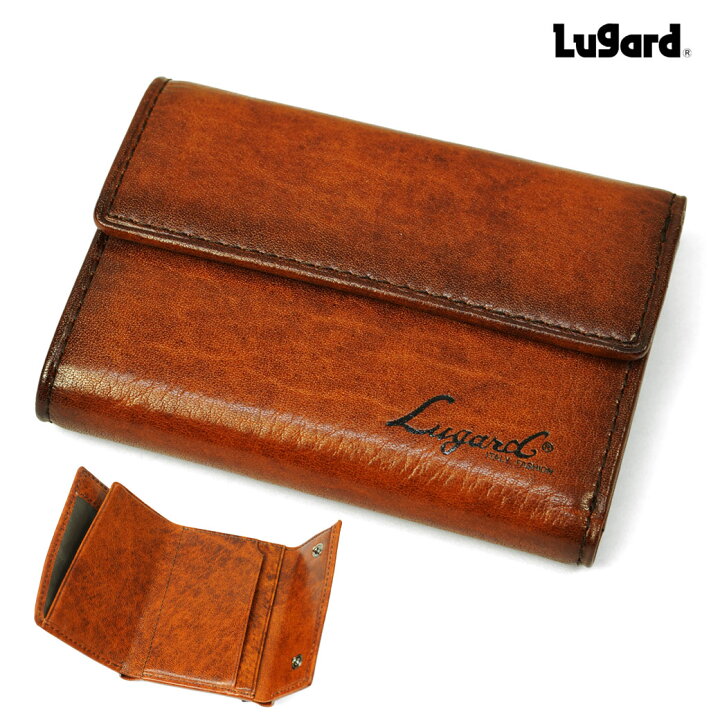 楽天市場 三つ折り財布 メンズ コンパクト Lugard G3 ラガード ミニ財布 薄型 三つ折り財布 ブランド 財布 レザー 小銭入れ メンズ 三つ折り財布 本革 革小物 青木鞄 アスカショップ ビジネス 鞄 財布