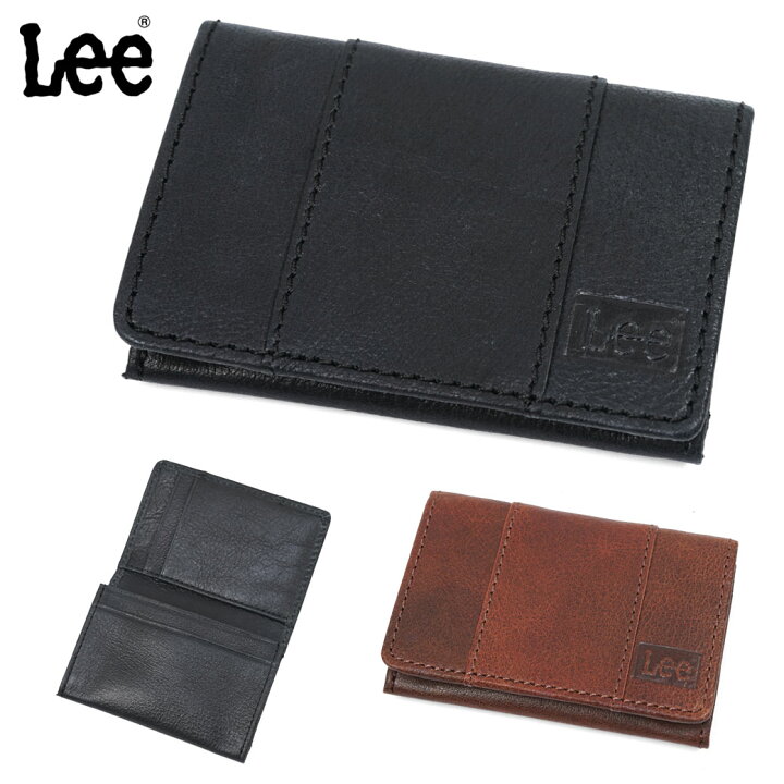 楽天市場 ポイント12倍中 名刺入れ メンズ ブランド Lee リー クロス カードケース 革小物 名刺ケース レザー 名刺入れ 名刺いれ 名刺入れ メンズ 本革 カードケース アスカショップ ビジネス 鞄 財布