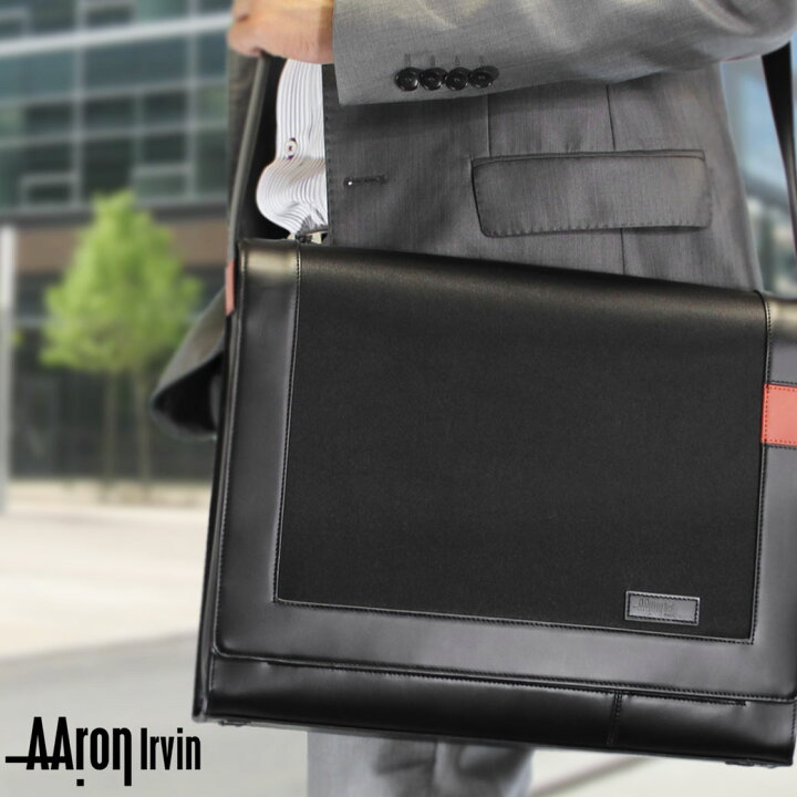 楽天市場 ショルダーバッグ メンズ ブランド ron Irvin アーロン アーヴィン Microfiber Business マイクロファイバービジネス 斜めがけ バッグ 肩掛け 軽量 メンズ バッグ アスカショップ ビジネス 鞄 財布