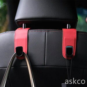 【赤字覚悟!】送料無料 車用シートフック 2個セット 車 フック ヘッドレスト シートフック 耐荷重25kg 車用 カー用品 荷物 収納 後部座席 助手席 荷物掛け 吊り下げ 固定 汎用 レザー 革 助手