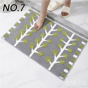 玄関マット 40×60cm 50x80cm お風呂マット 室内 吸水 バスマット ソフト おしゃれ 北欧 速乾 瞬間吸水 足拭きマット 無地 滑り止め 軽量 大判 新生活 無石綿 浴室 洗面所 キッチン 滑り止めマット