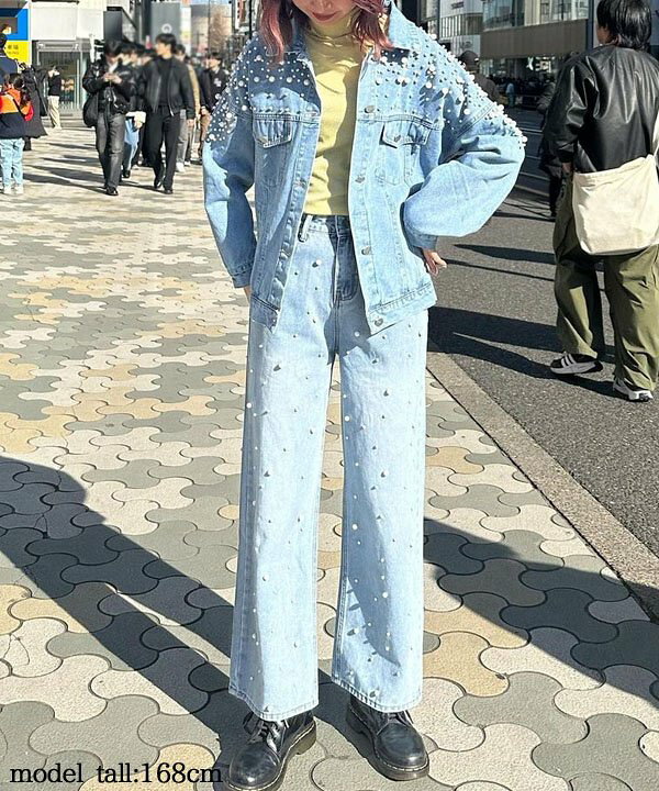 楽天市場】as know as おパールいっぱいGジャン レディース 