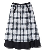 楽天市場】リバーシブル スカート（素材（生地・毛糸）綿・コットン  