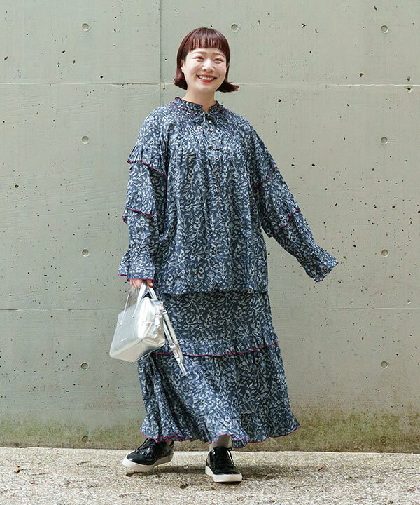 楽天市場】as know as ボタニカルフリフリBL レディース 大きい 