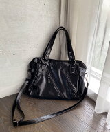 as know as バイヤスWジップバッグ レディース バッグ トートバッグ トートバッグ ショルダーバッグ Wジ…