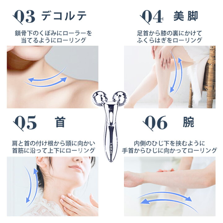 楽天市場】【クーポンで2,980円】＼楽天1位／ 美容ローラー 美顔 
