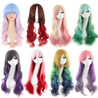 ウィッグ カツラ 巻き髪 かつら コスプレウィッグ 全8色 長め カール パーマ ロング コスプレ 仮装 ロリ…