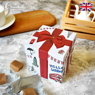チャーチル ギフトボックス缶 ファッジ ティン缶入り Churchill's キャラメル キャンディー 飴 クロテッ…