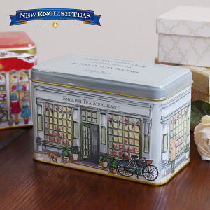 紅茶 缶入り ティーバッグ40袋 ニューイングリッシュティー インスタント ティン缶 TEA 英国 アフタヌーンティー ヌン茶 紅茶パック おしゃれ缶 ファインティ ブリキ缶 イギリス土産 おもた
