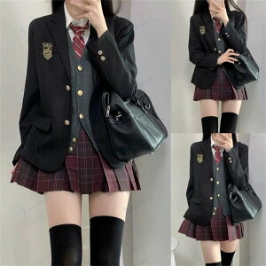 子供服 卒業式 スーツ 女の子 JK制服 6点セット 卒服 女子 小学校 子供スーツ キッズスーツ 韓国 スクール制服 ブレザー ニットベスト 入学式 卒業式 高校生 中学生 フォーマルスーツ ピアノ
