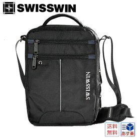 SWISSWIN ショルダーバッグ メンズ 斜めがけ 軽い ショルダー ビジネスバッグ 大容量 ビジネスバッグ 出張 2way メンズバッグ トートバッグ レディース ショルダーバッグ 斜めがけバッグ メッセンジャーバッグ パソコンバッグ おしゃれ 父の日 通勤 鞄 swb026