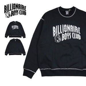 �r���I�l�A�{�[�C�Y�N���u �g���[�i�[ BILLIONAIRE BOYS CLUB �X�E�F�b�g �����Y �N���[�l�b�N �X�g���[�g �u�����h �I�[�o�[�T�C�Y ������� �j�� �H �~ �v���[���g bbc25aw002 �u���b�N M L XL