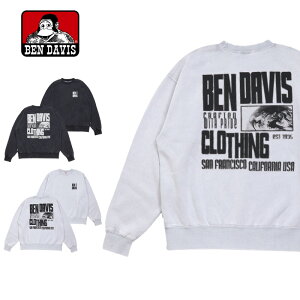 �x���f�C�r�X �g���[�i�[ BEN DAVIS �X�E�F�b�g ���f�B�[�X ���� �����Y �N���[�l�b�N �X�g���[�g �u�����h �I�[�o�[�T�C�Y ������� �j�� �H �~ �v���[���g bendavis062 �u���b�N �O���[ M L XL