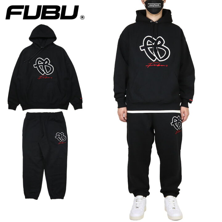 楽天市場】FUBU フブ パーカー スウェットパンツ セットアップ 
