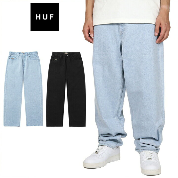 楽天市場】HUF ハフ デニムパンツ ジーンズ Gパン レディース メンズ 