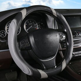 【7冠獲得!】ハンドルカバー 軽自動車 sサイズ ステアリングカバー おしゃれ 普通車 38cm O型 レザー Sサイズ37.0～37.9cm フィット カローラ ノート nbox セレナ エブリィ スペーシア コンパクトカー