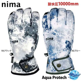 スキー グローブ 手袋 メンズ WINDEX nima 耐水圧10000mm 高機能素材 五指☆全2色【あす楽対応_北海道】
