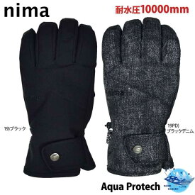 【送料無料】スキーグローブ メンズ WINDEX nima 耐水圧10000mm 高機能素材 手袋 防寒☆全2色【在庫処分セール】