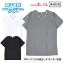 メッシュ 肌着 メンズ 大きいサイズ 半袖 丸首 インナー 吸汗 速乾 無地 男性用☆全3色